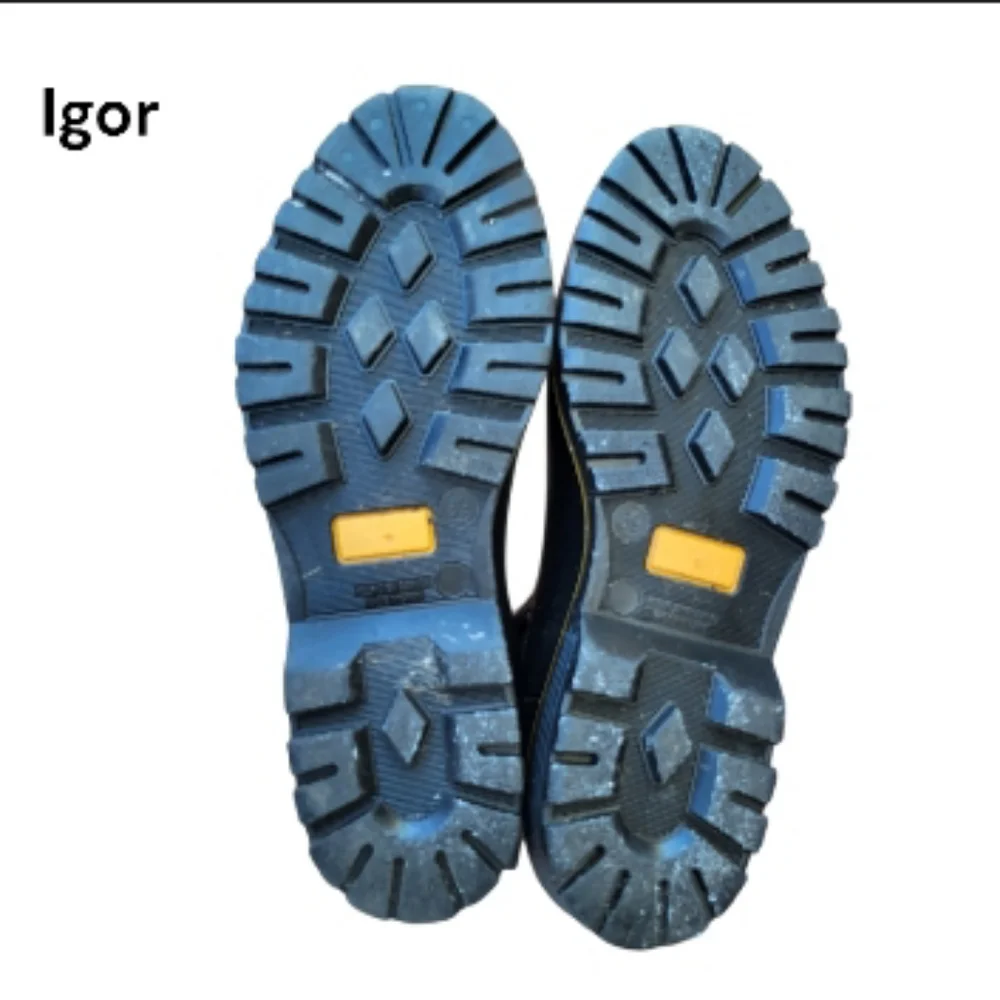 39 Igor Trak Mate Spain Black Chelsea Ankle Rain Boot Shoe Waterproof Women 8 - Picture 8 of 14